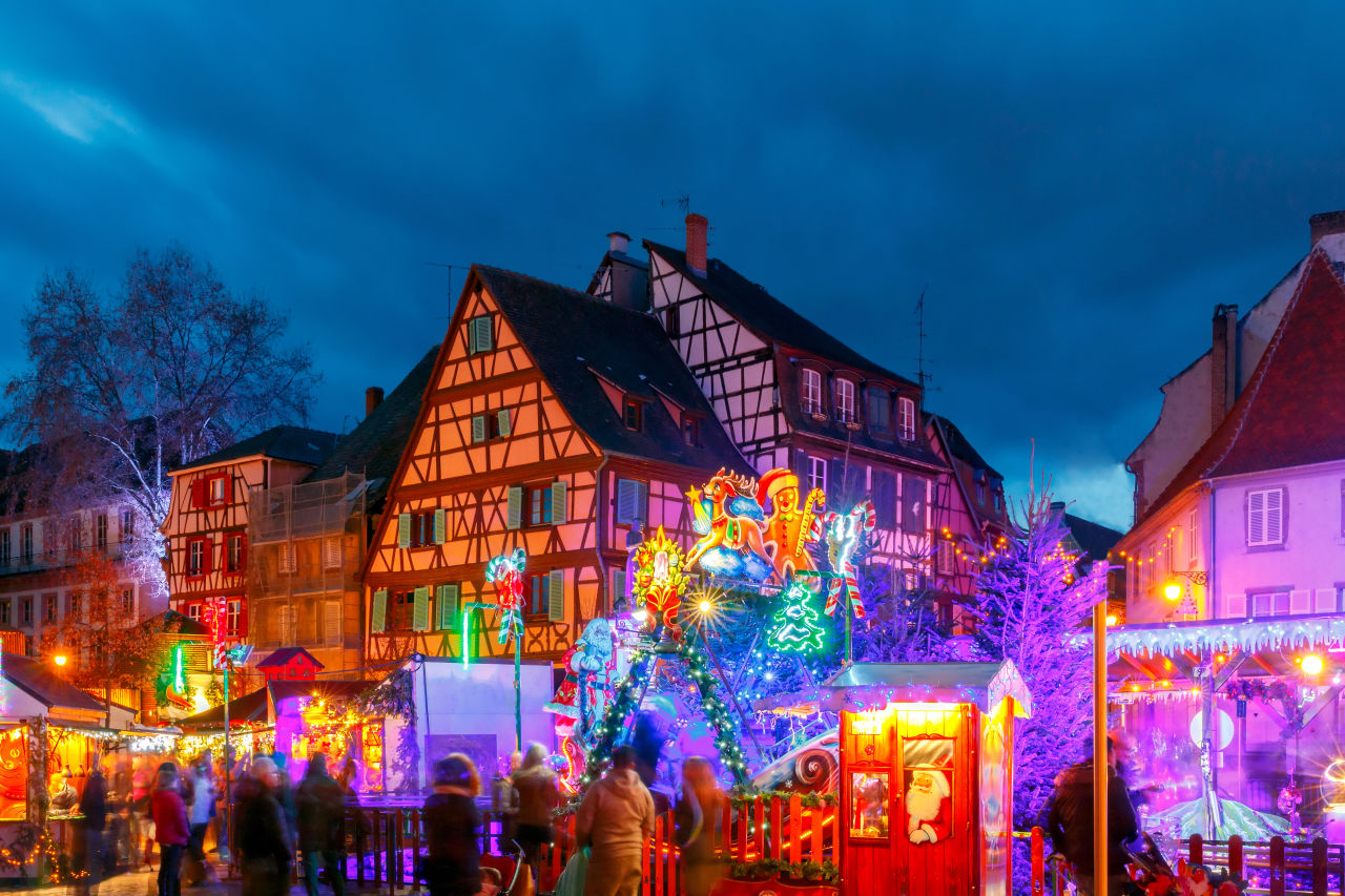 Impressie van de leuke kerstmarkten in Straatsburg, Frankrijk: ideaal voor een winters weekendje weg.